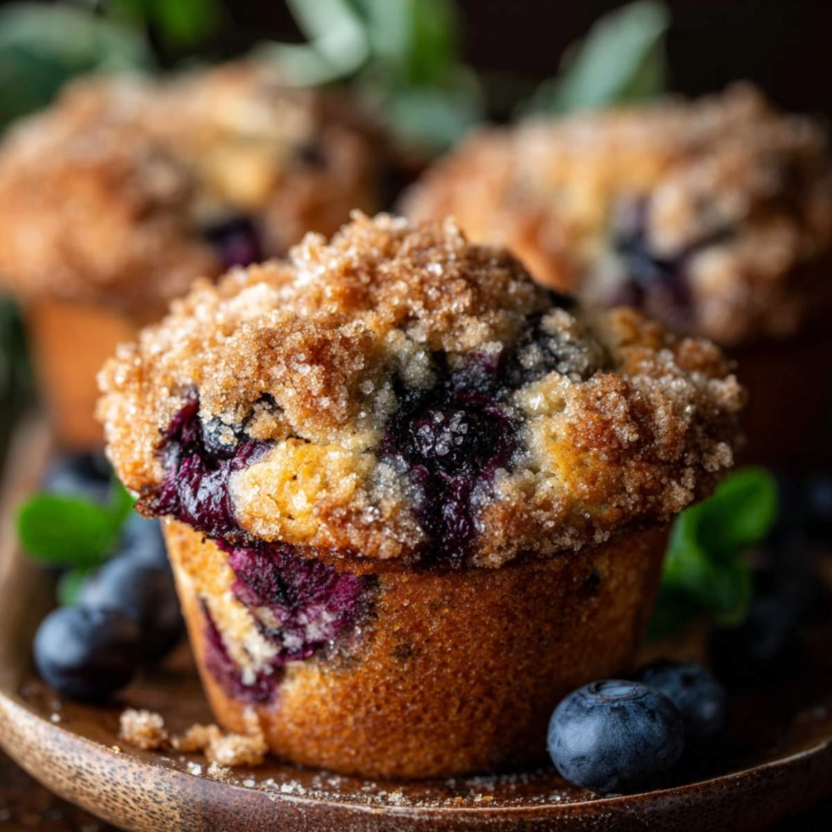 blueberry muffins