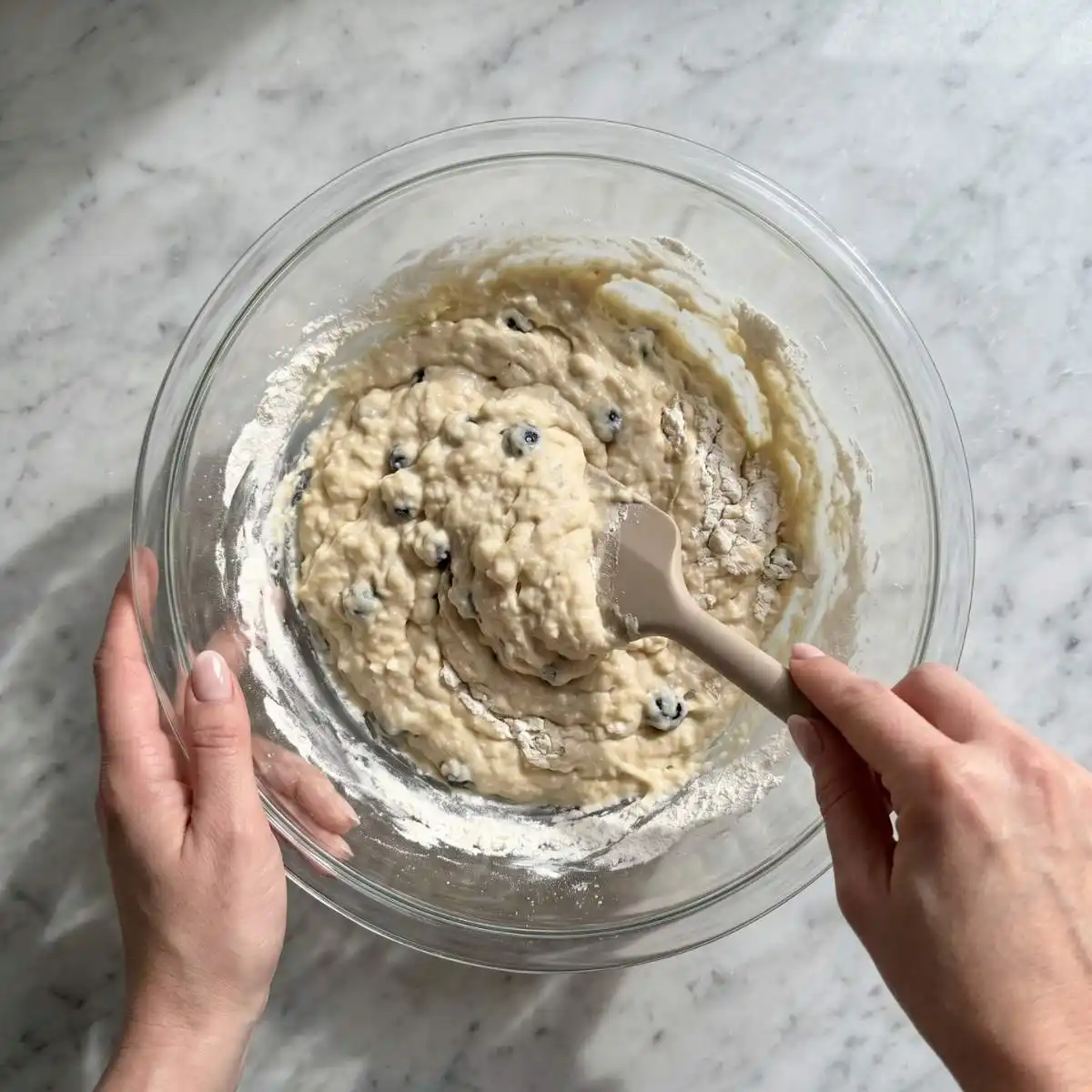 blueberry muffins step-4