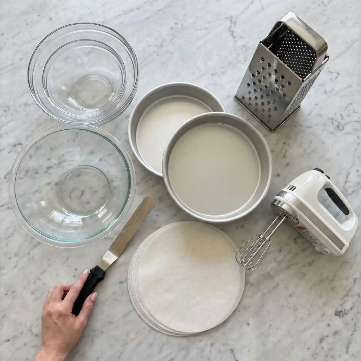 carrot cake equipment