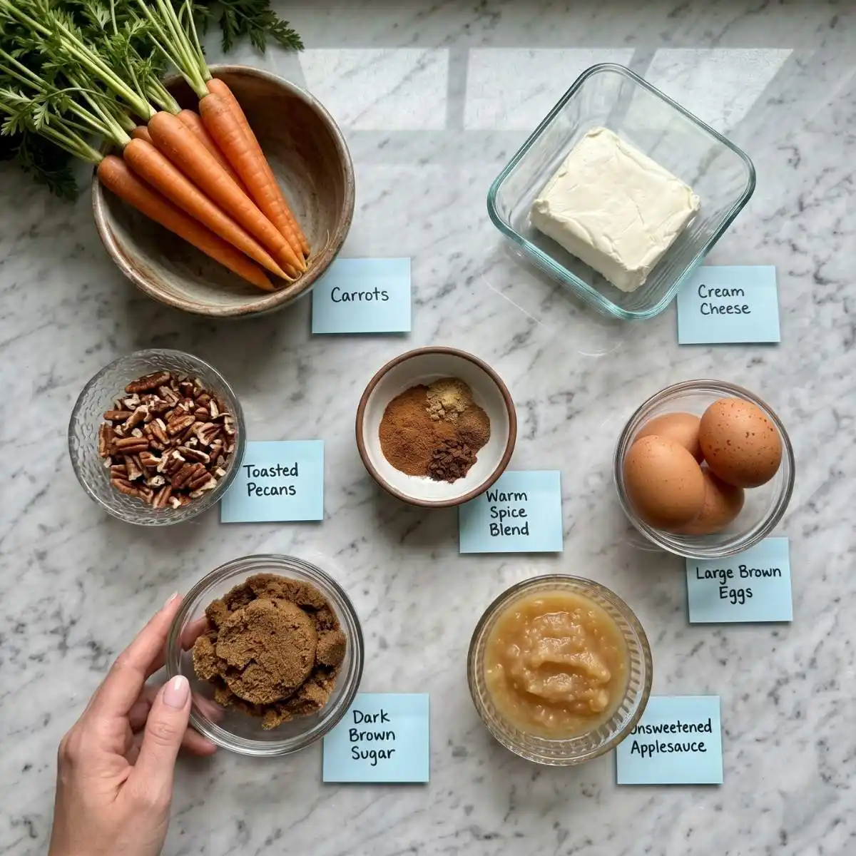 carrot cake ingredient