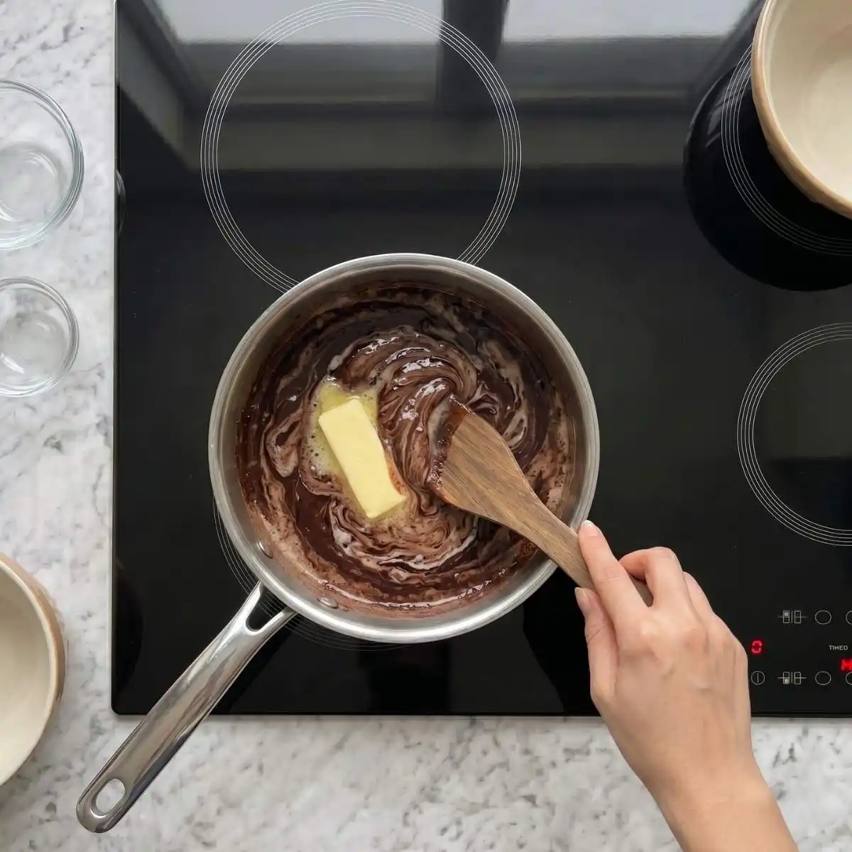 chocolate peanut butter no bake cookies step-3