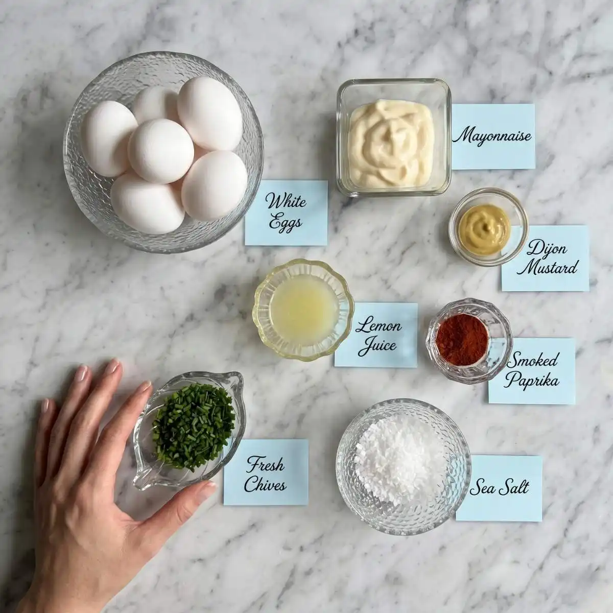gluten free deviled eggs ingredient