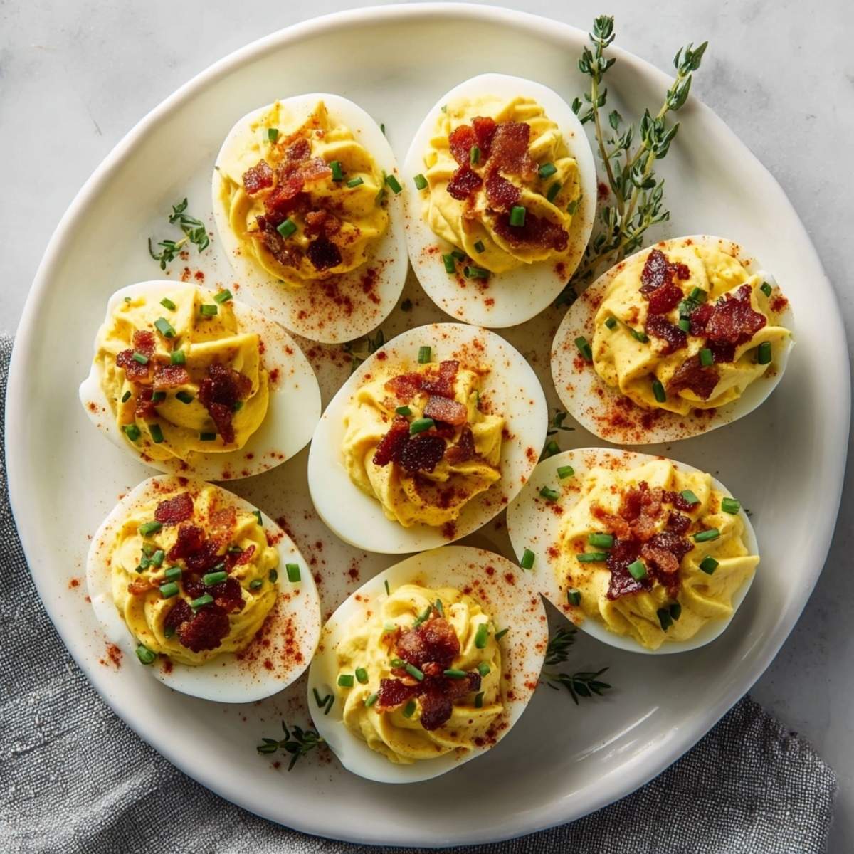 gluten free deviled eggs