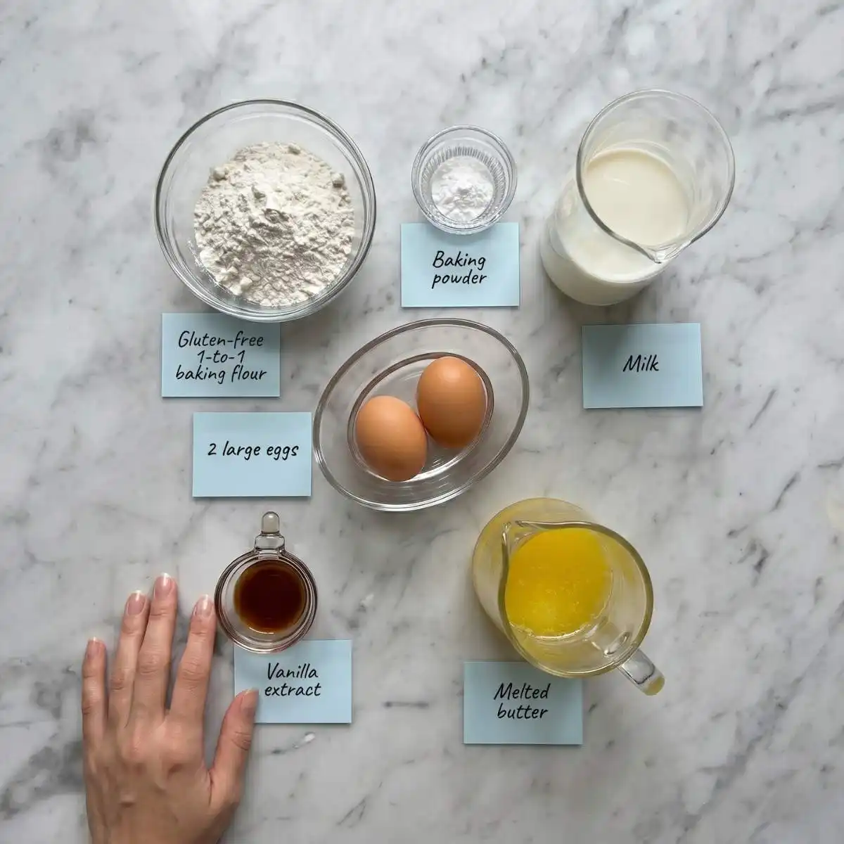 gluten free waffles ingredient