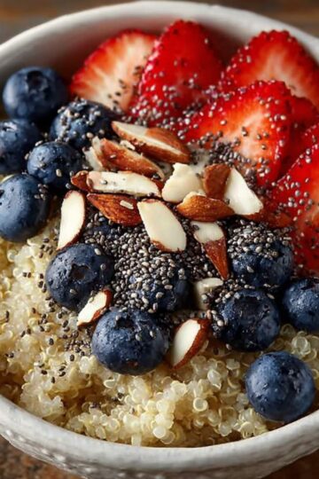 quinoa breakfast bowl