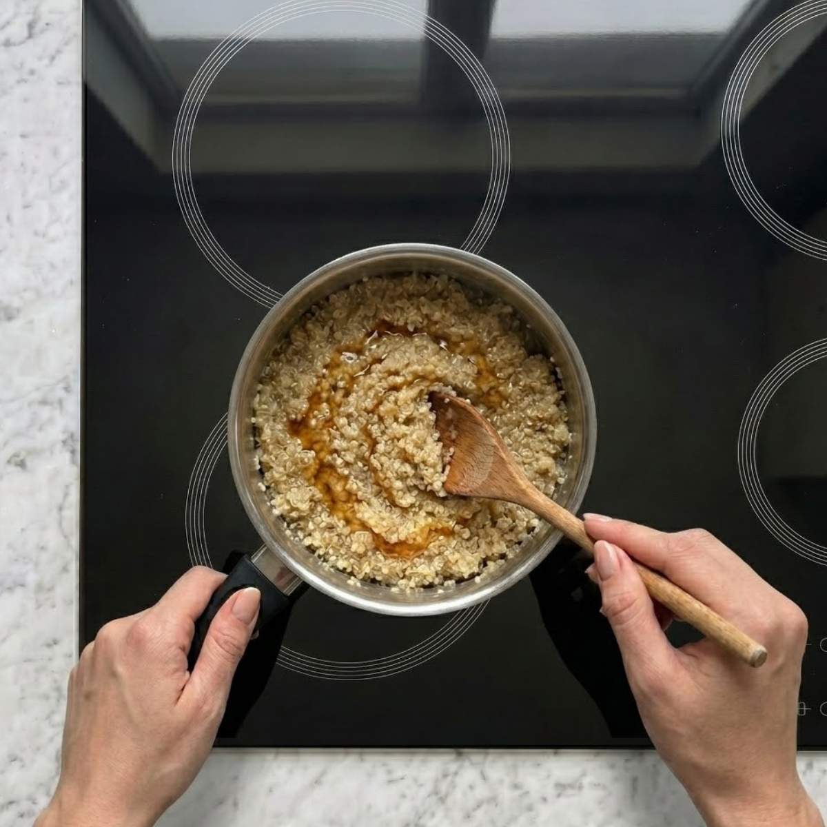 quinoa breakfast bowl step-5