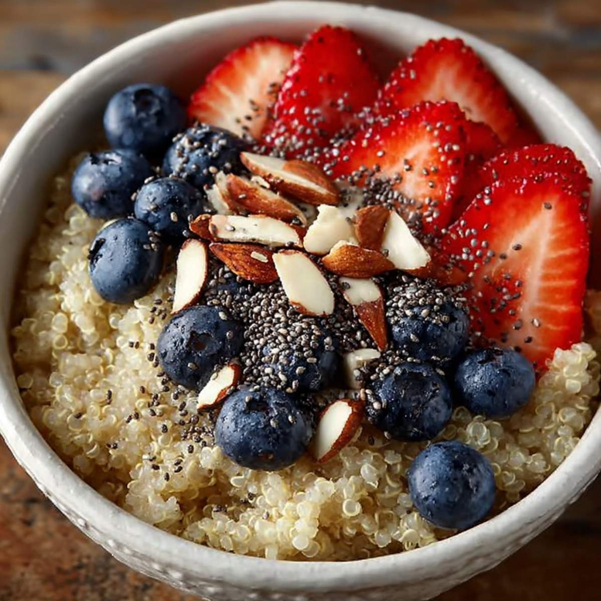 quinoa breakfast bowl