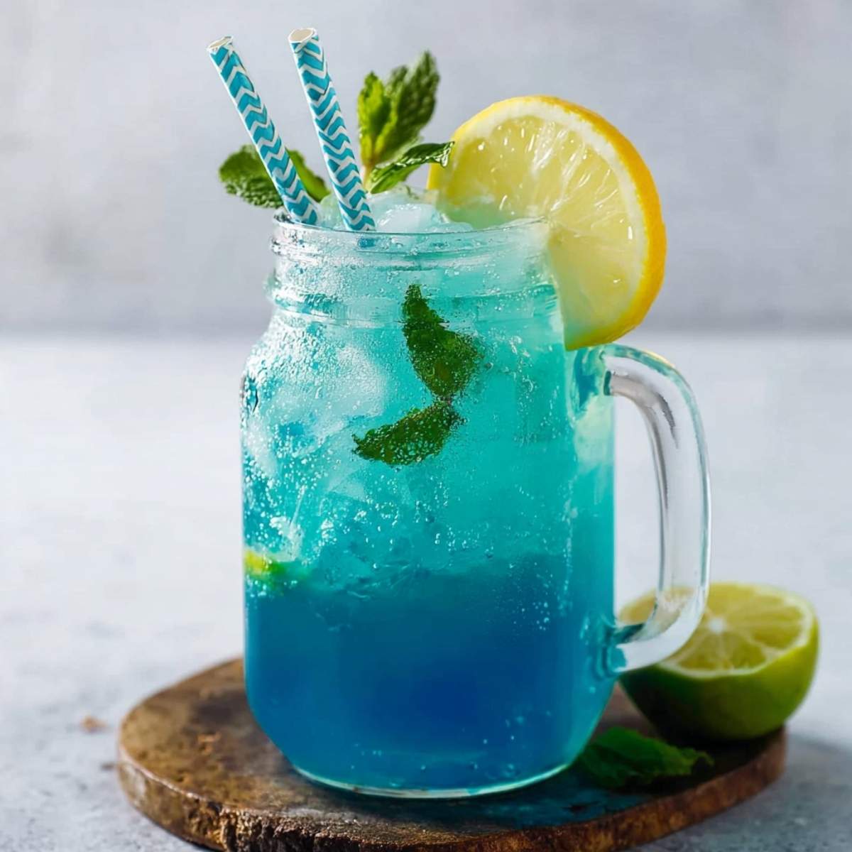 blue raspberry lemonade