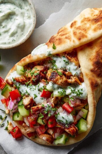 chicken gyros