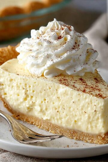 eggnog pie