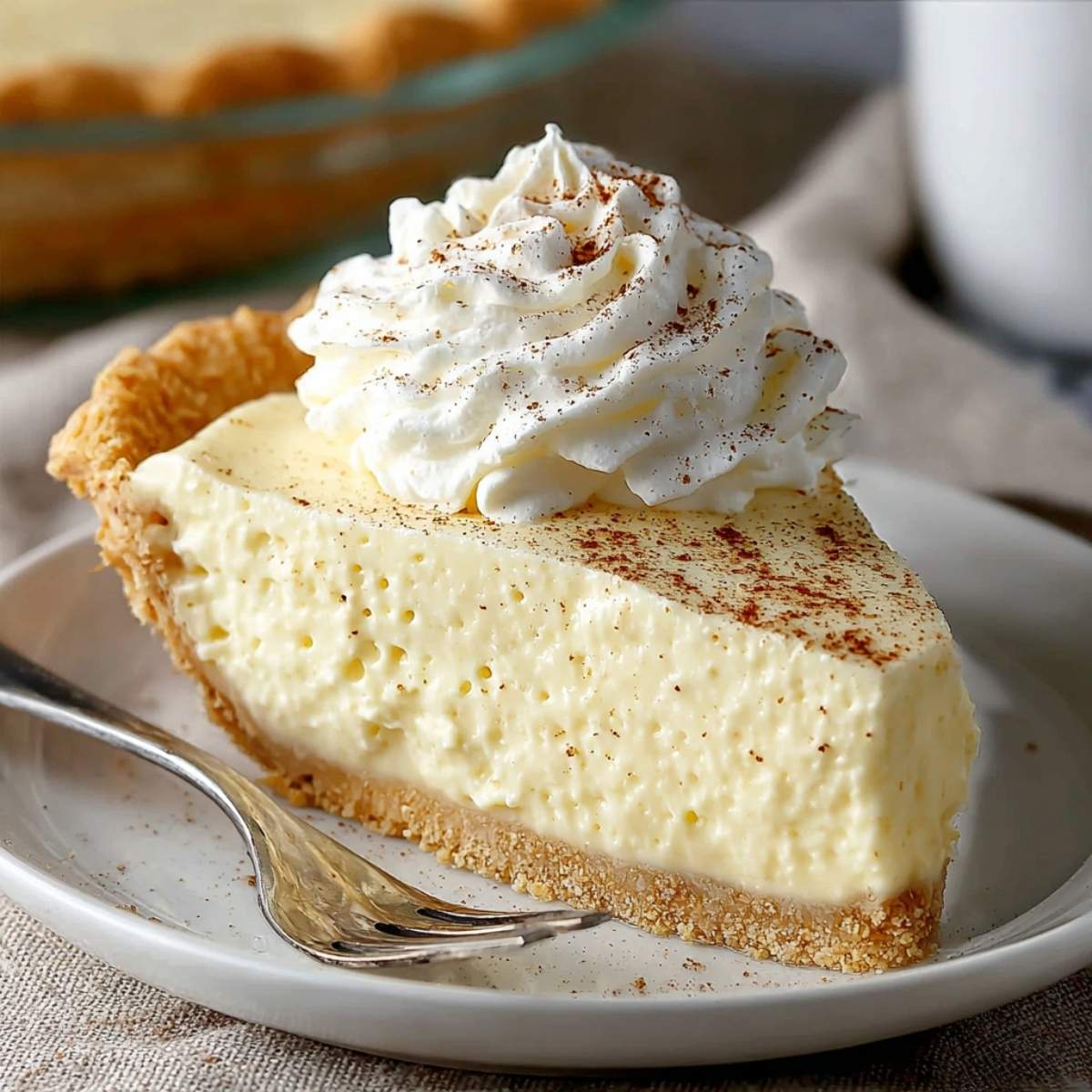 eggnog pie