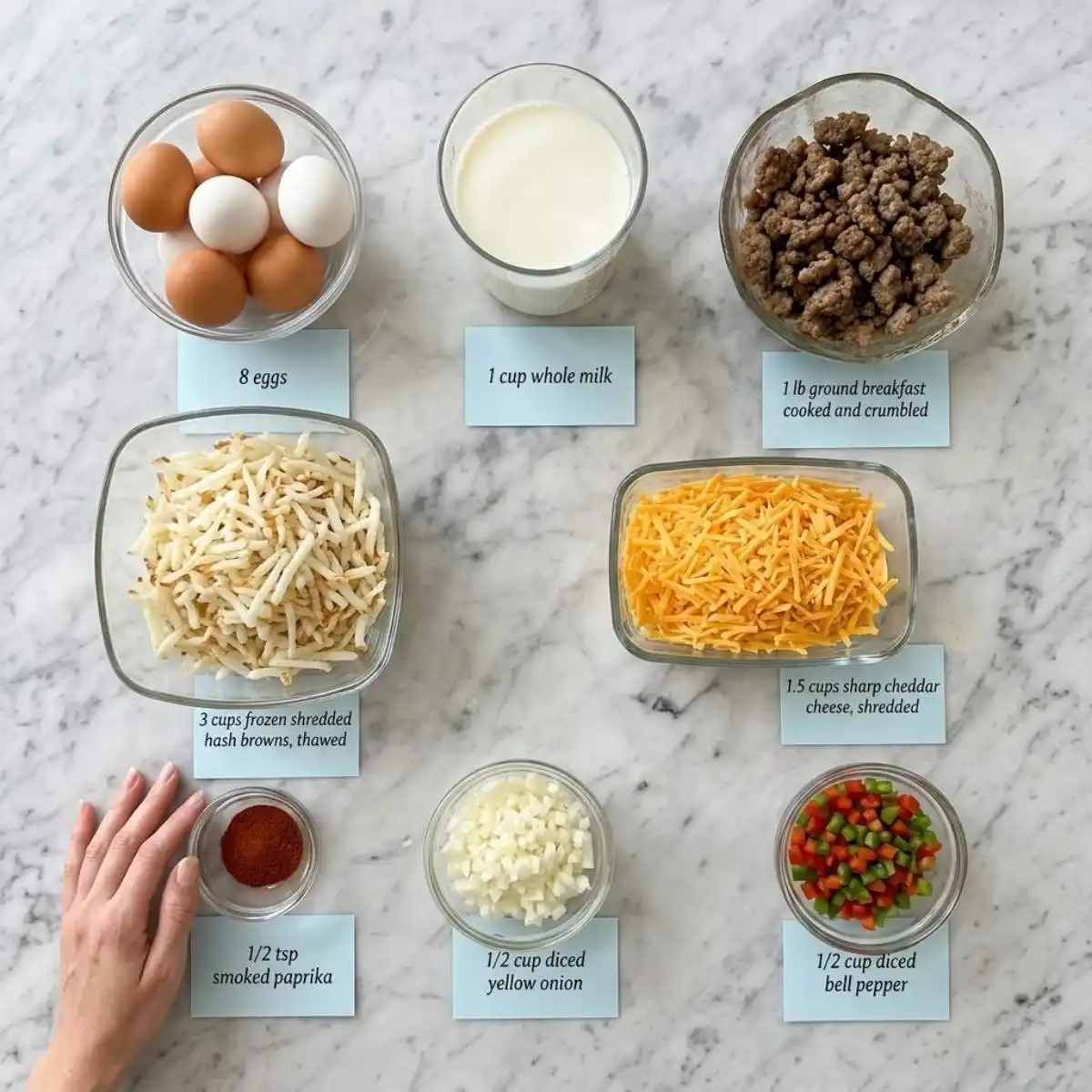 gluten free breakfast casserole ingredient