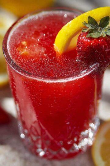 hibiscus tea strawberry lemonade