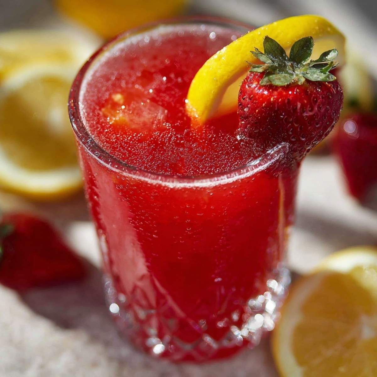 hibiscus tea strawberry lemonade