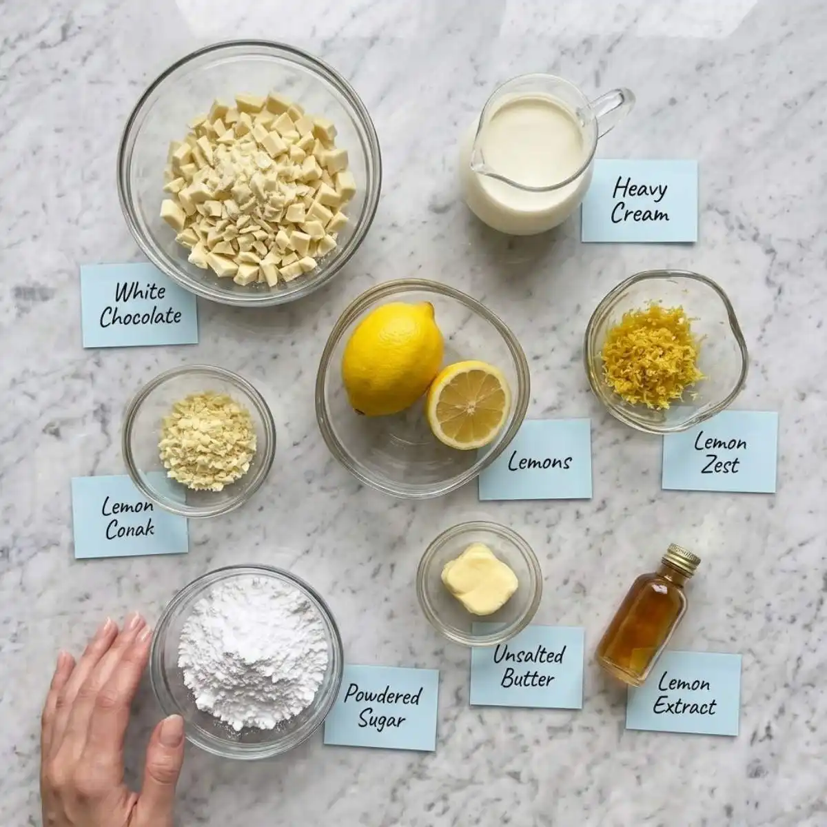 lemon truffles ingredient