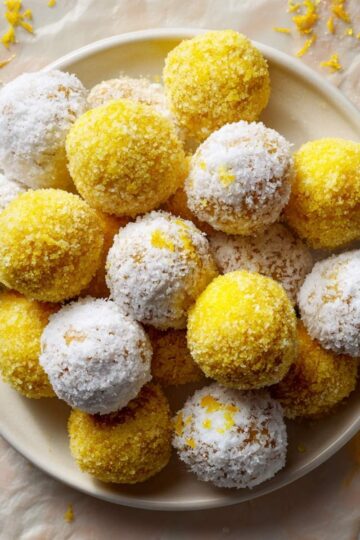 lemon truffles