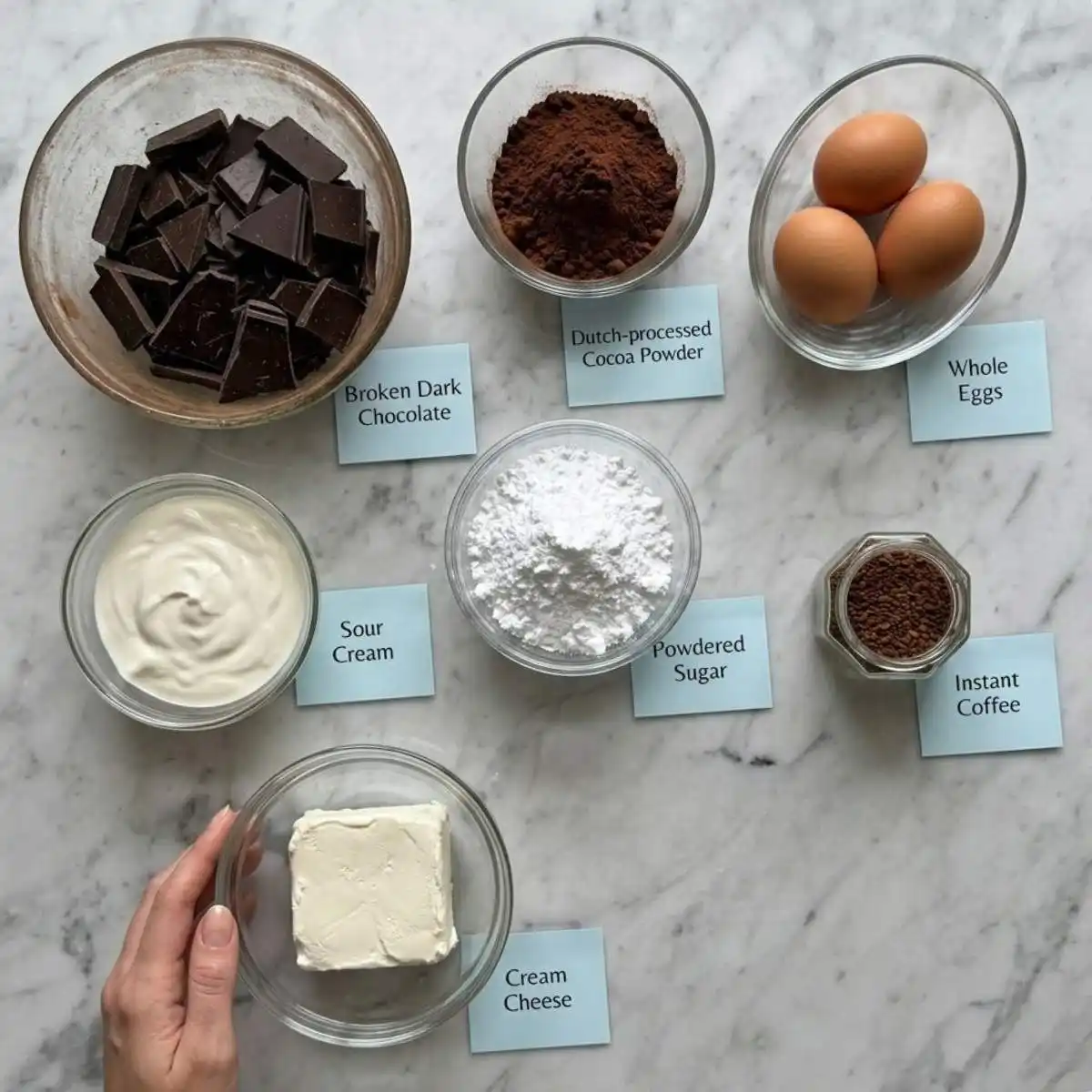 matilda chocolate cake ingredient