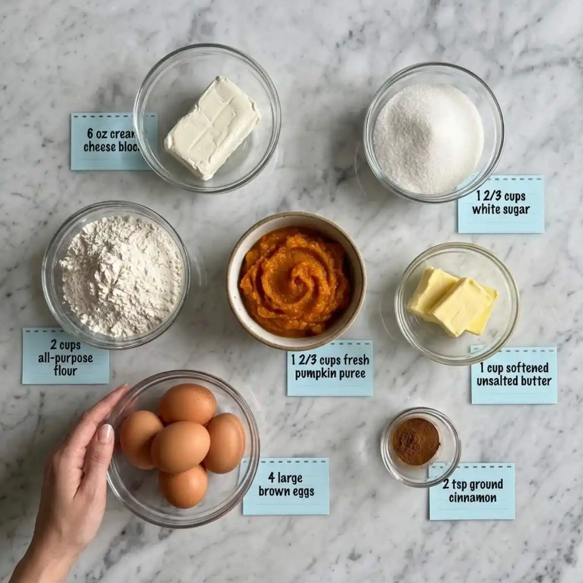 pumpkin cake ingredient