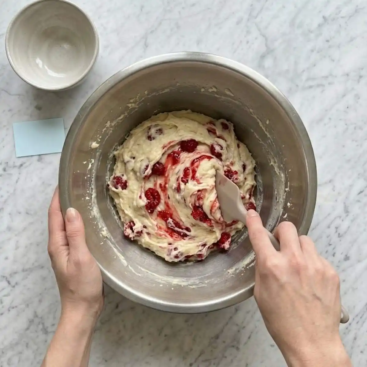 raspberry cheesecake cookies step-7